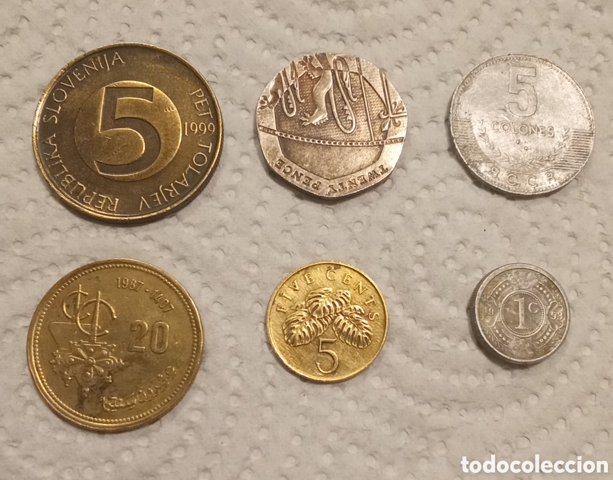 Monedas de Espa&ntilde;a: LOTE DE MONEDAS EXTRANJERAS - Foto 2