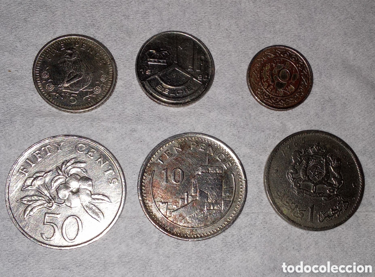 Monedas de Espa&ntilde;a: LOTE DE MONEDAS EXTRANJERAS - Foto 2