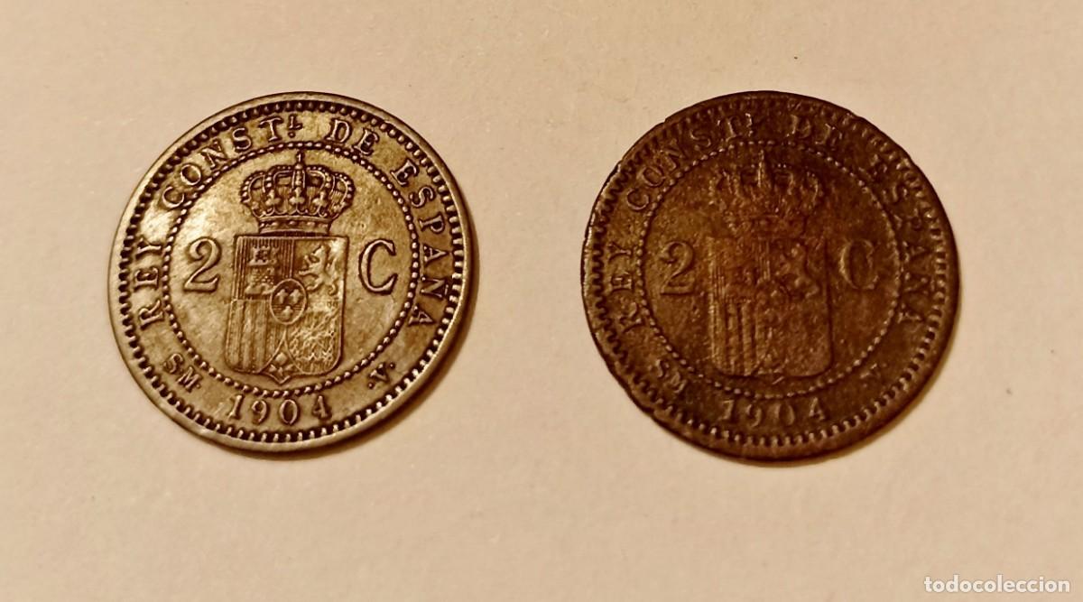 Monedas de Espa&ntilde;a: LOTE 7 MONEDAS DE COBRE - Foto 1