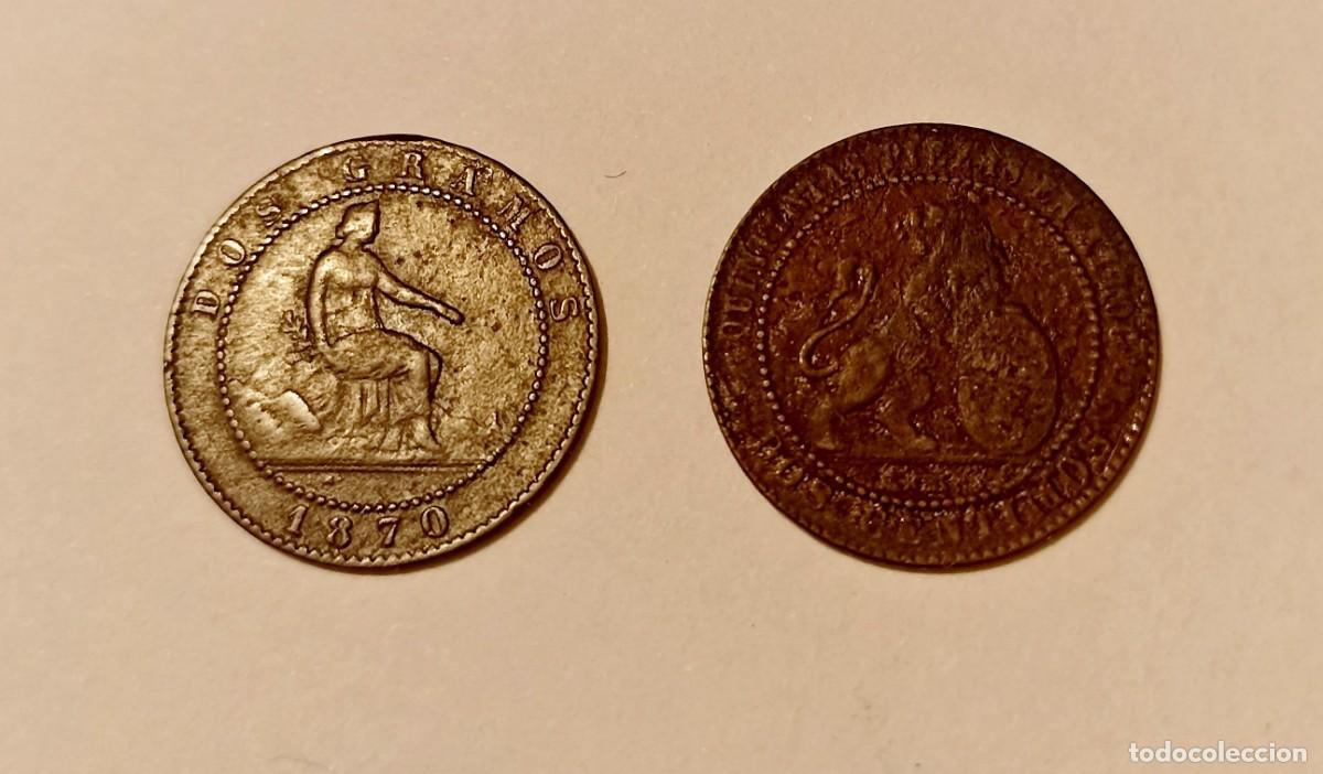Monedas de Espa&ntilde;a: LOTE 7 MONEDAS DE COBRE - Foto 5