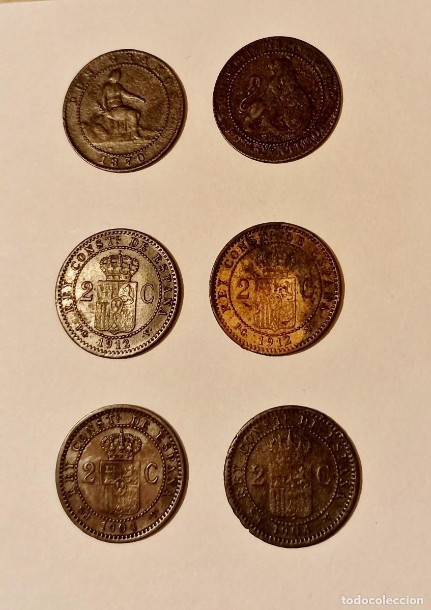 Monedas de Espa&ntilde;a: LOTE 7 MONEDAS DE COBRE - Foto 6