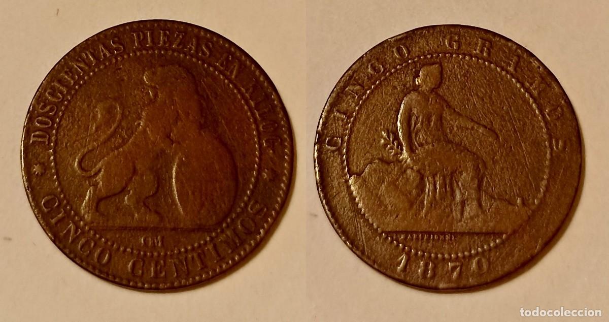 Monedas de Espa&ntilde;a: LOTE 7 MONEDAS DE COBRE - Foto 7