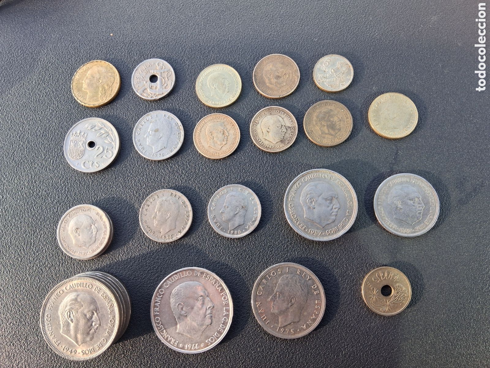 Monedas de Espa&ntilde;a: LOTE monedas antiguas plata - Foto 1