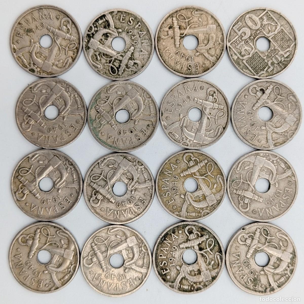 Monedas de Espa&ntilde;a: Monedas (30) de 10 c&eacute;ntimos - Espa&ntilde;a - Foto 3
