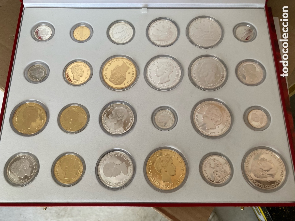 Monedas de Espa&ntilde;a: Colecci&oacute;n monedas Espa&ntilde;a certificada - Foto 2