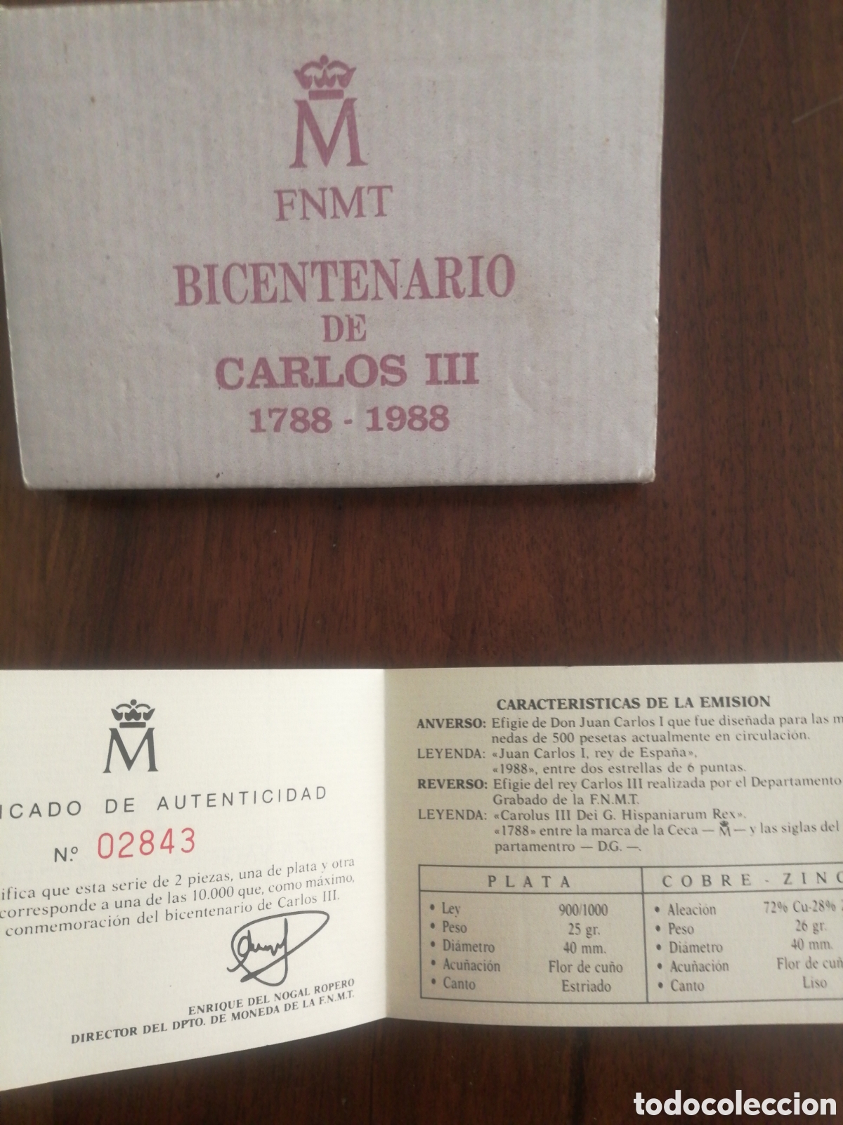 Monedas de Espa&ntilde;a: BICENTENARIO DE CARLOS III - Foto 3