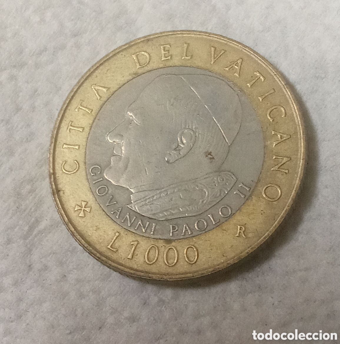 Monedas de Espa&ntilde;a: MONEDA DE 1000 LIRAS DEL VATICANO - Foto 1