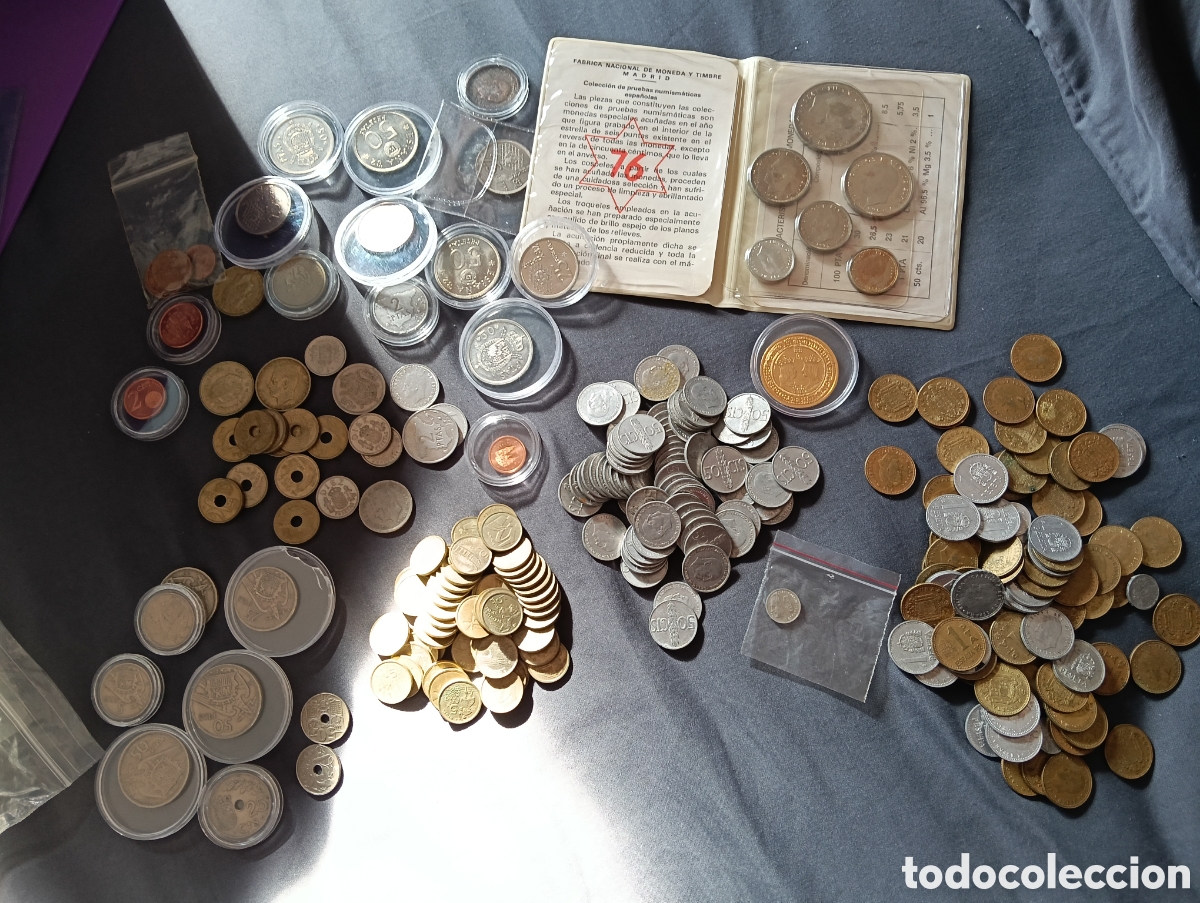 Monedas de Espa&ntilde;a: Monedas Espa&ntilde;olas pesetas - Foto 1