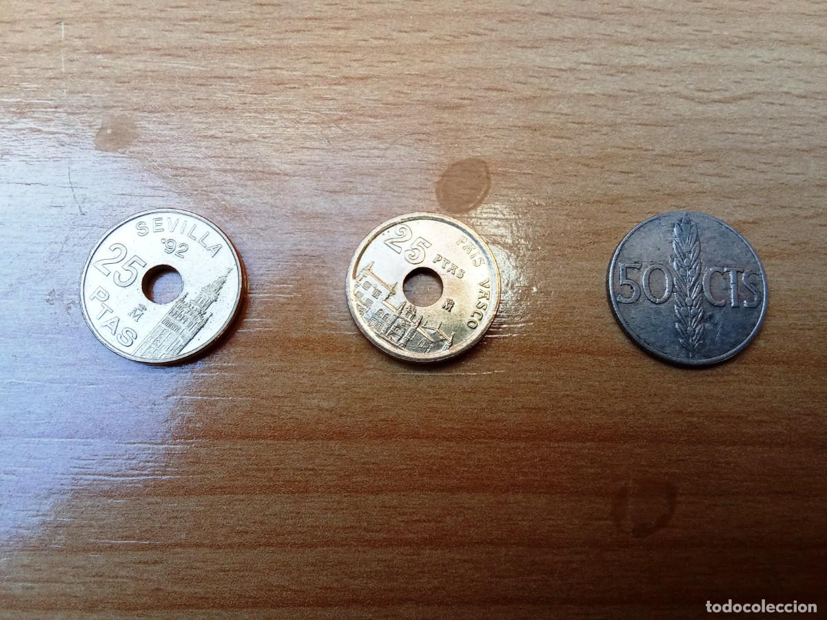 Monedas de Espa&ntilde;a: OFERTA: LOTE DE 22 MONEDAS ESPA&Ntilde;OLAS - Foto 3