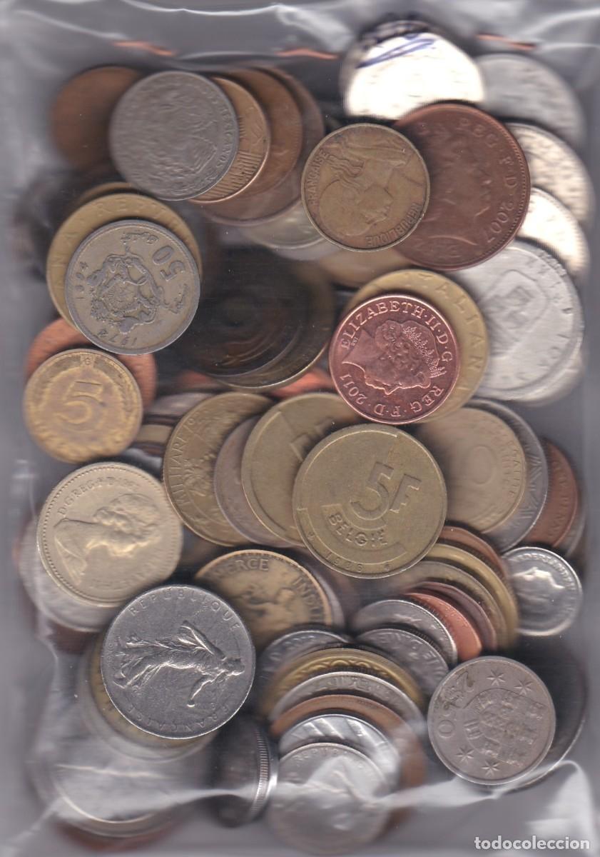 Monedas de Espa&ntilde;a: Lote 100 monedas extranjeras Mbc. - Foto 1