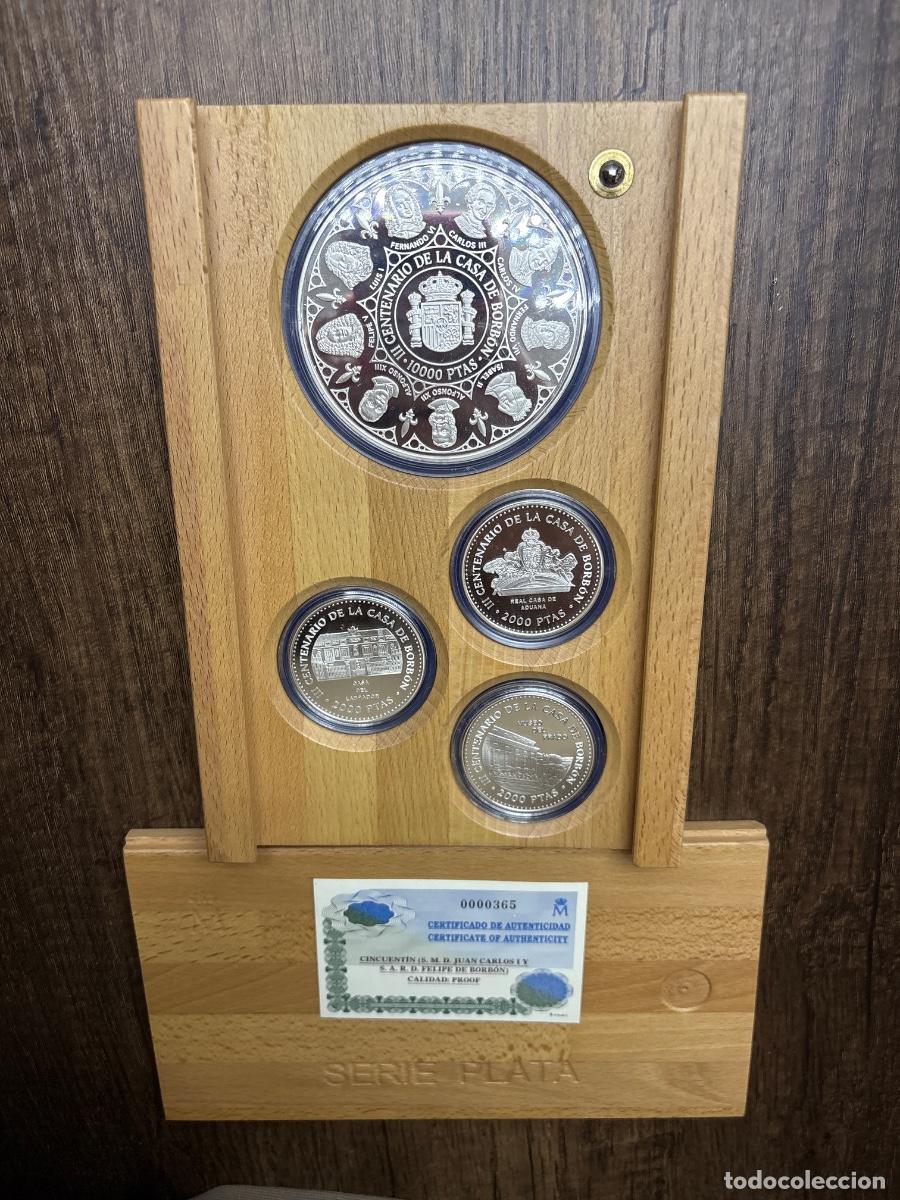 Monedas de Espa&ntilde;a: Monedas tercer centenario de la casa de Borb&oacute;n - Foto 1
