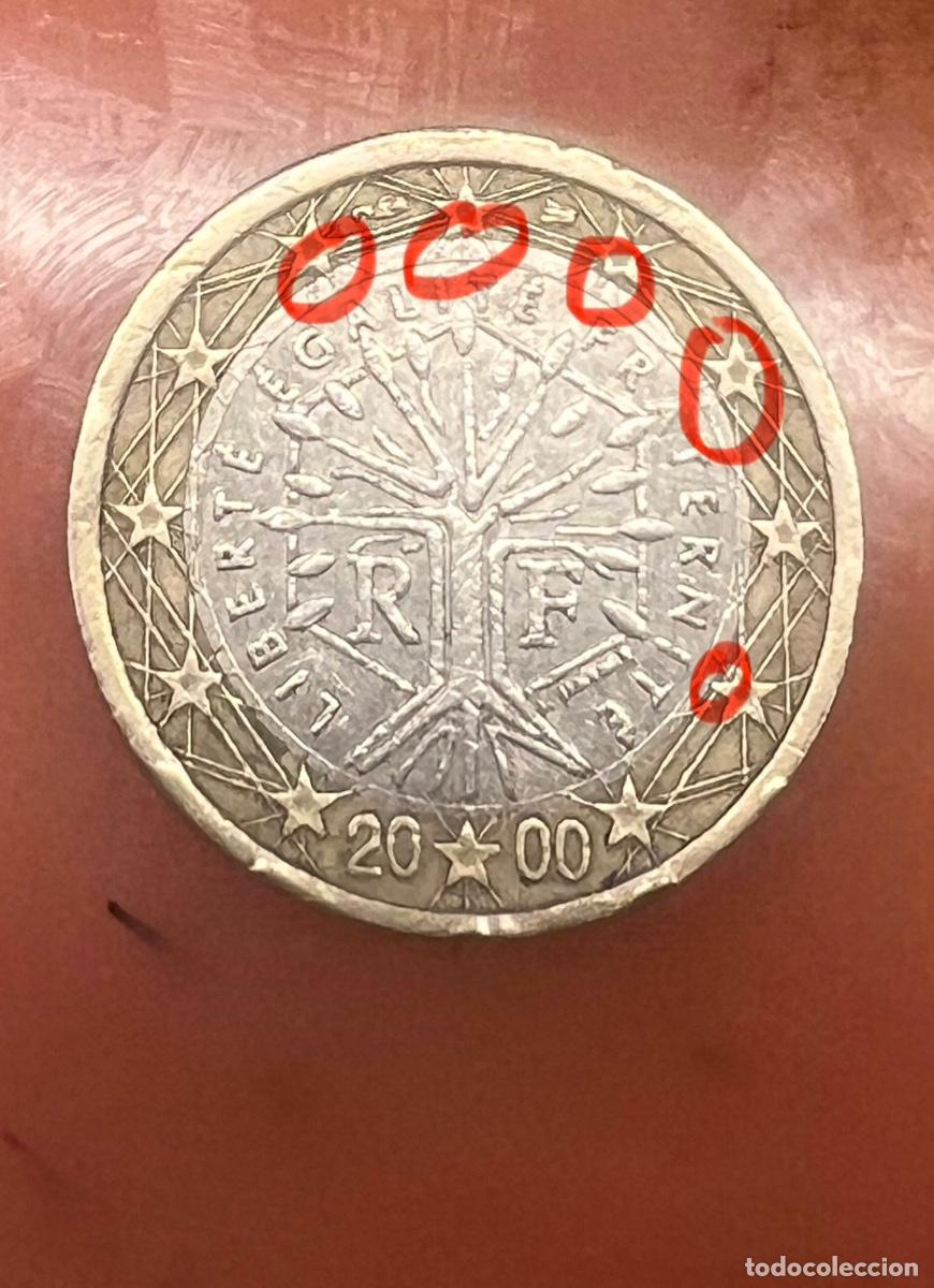 Monedas de Espa&ntilde;a: Monedas 1&euro; Francia 2000 - Foto 2