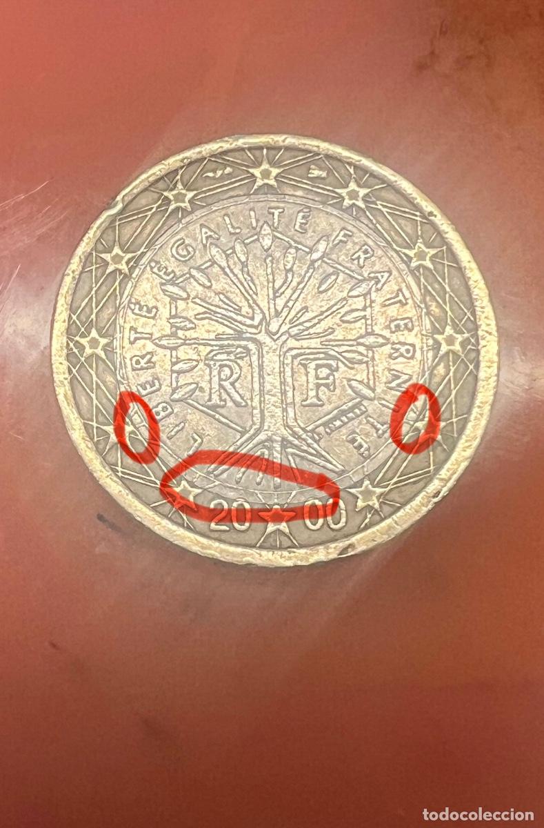 Monedas de Espa&ntilde;a: Monedas 1&euro; Francia 2000 - Foto 3