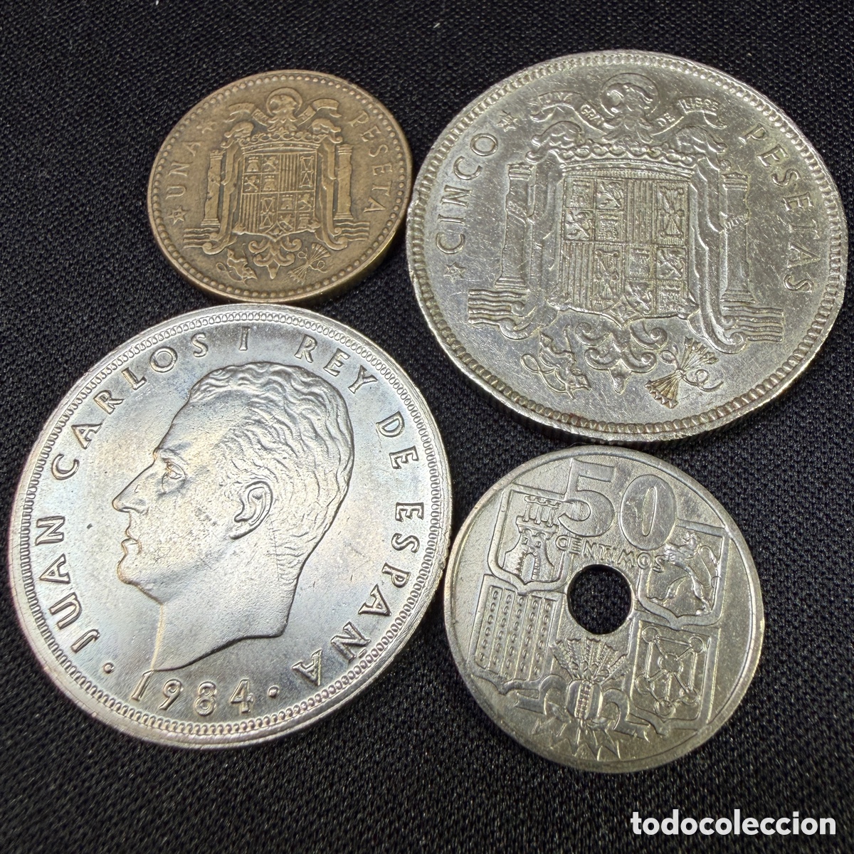 Monedas de Espa&ntilde;a: Lote monedas Espa&ntilde;olas - Foto 1