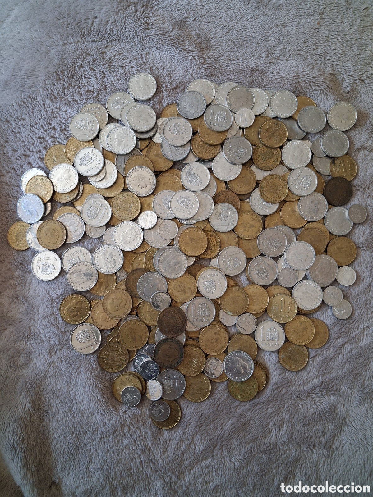 Monedas de Espa&ntilde;a: Lote de pesetas de 1963 a 2001 - Foto 1