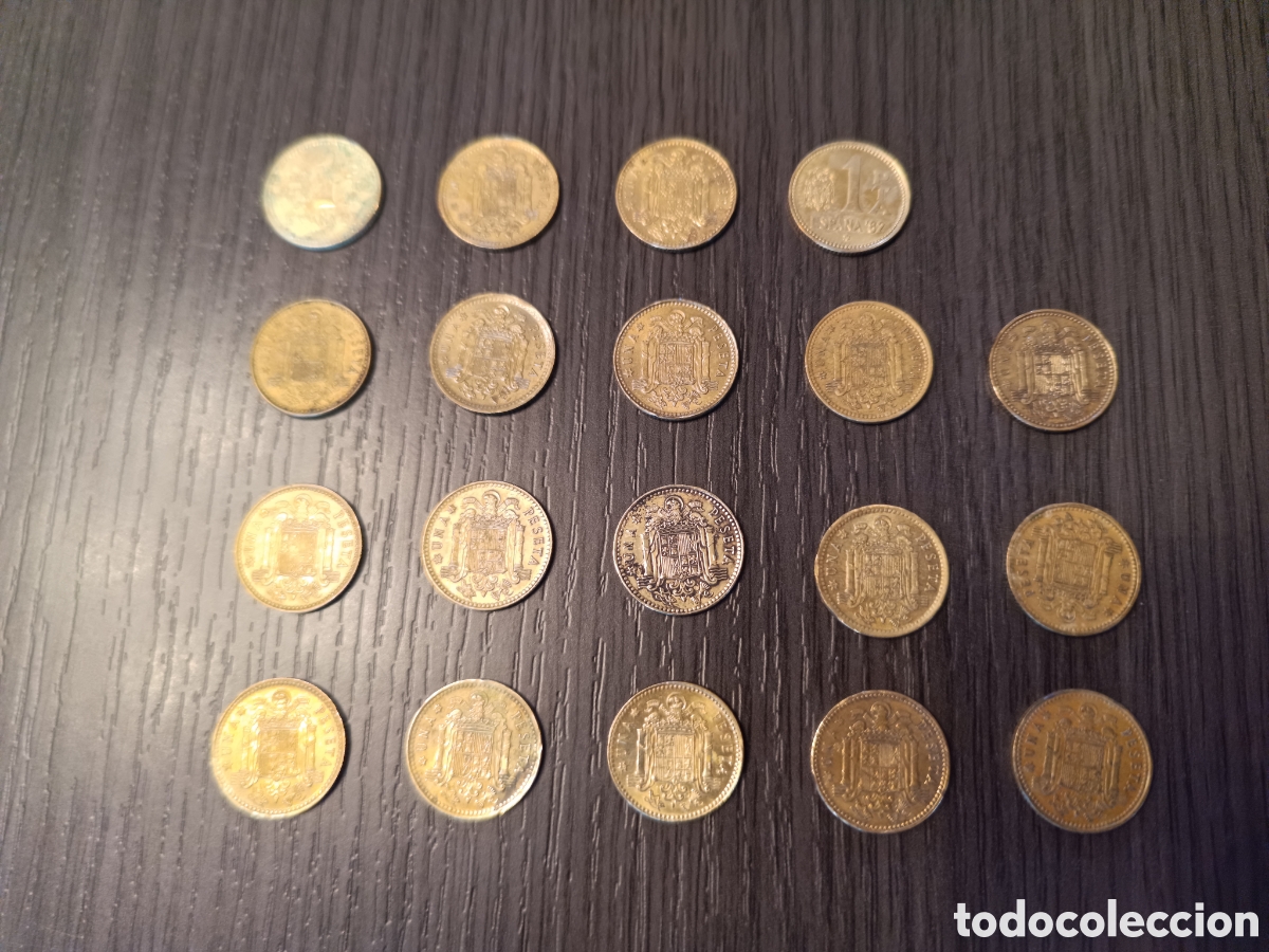 Monnaies d'Espagne: Lote Antiguas Monedas 1 peseta