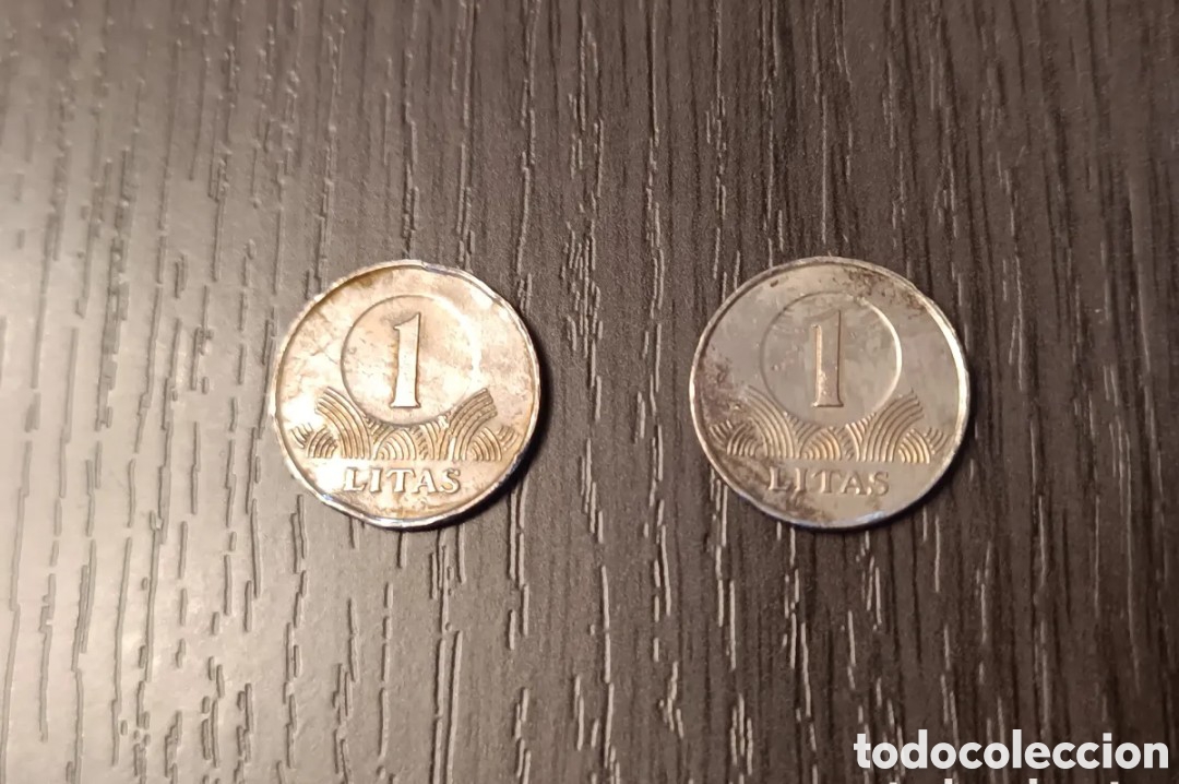 Monedas de Espa&ntilde;a: Lote Antiguas Monedas Lituania - Foto 3