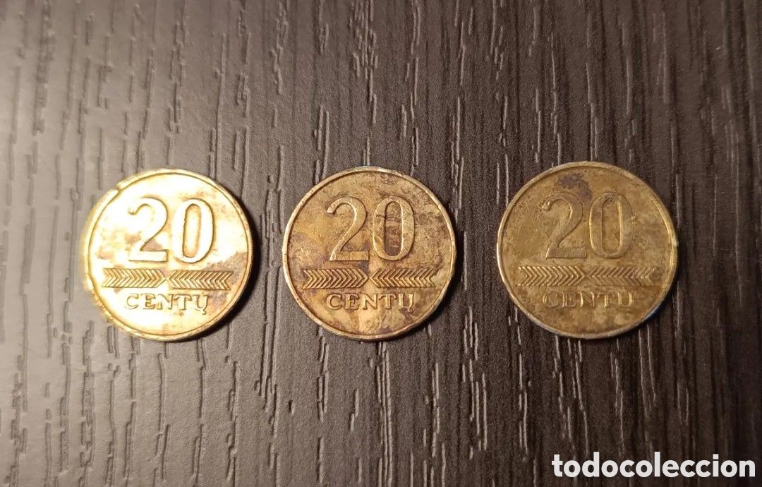 Monedas de Espa&ntilde;a: Lote Antiguas Monedas Lituania - Foto 6