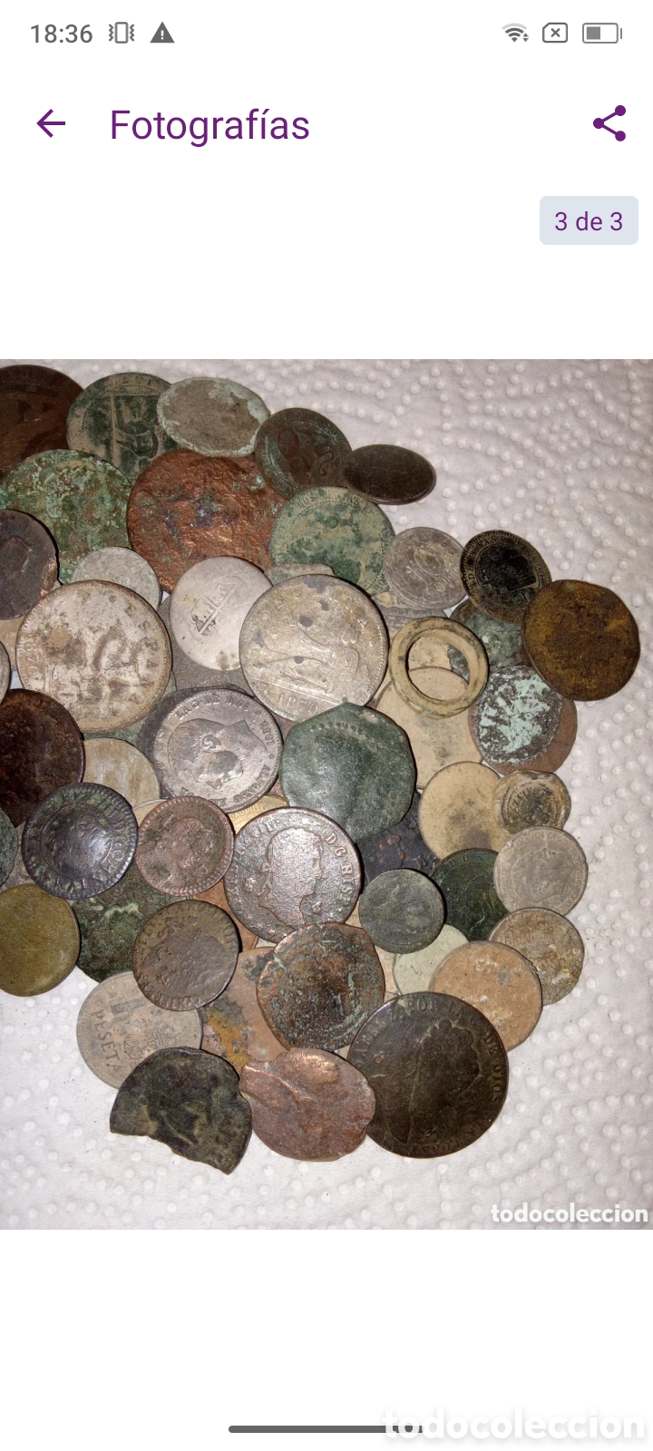 Monedas de Espa&ntilde;a: LOTE DE 65 MONEDAS ANTIGUAS - Foto 3