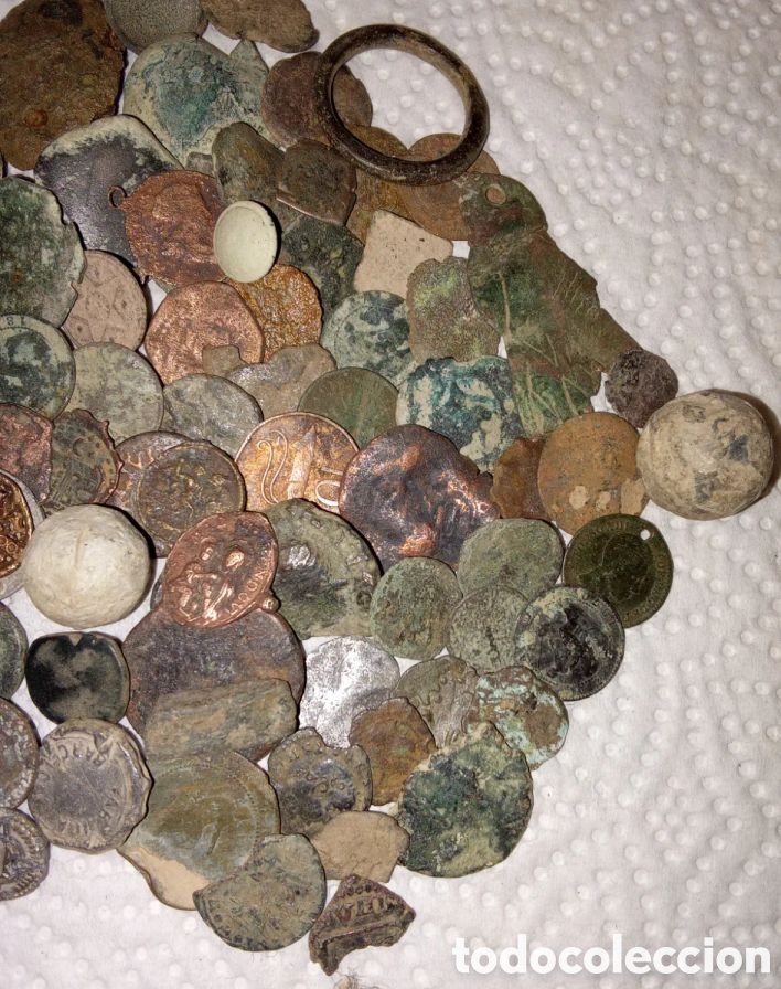 Monedas de Espa&ntilde;a: LOTE DE 79 MONEDAS ANTIGUAS - Foto 3