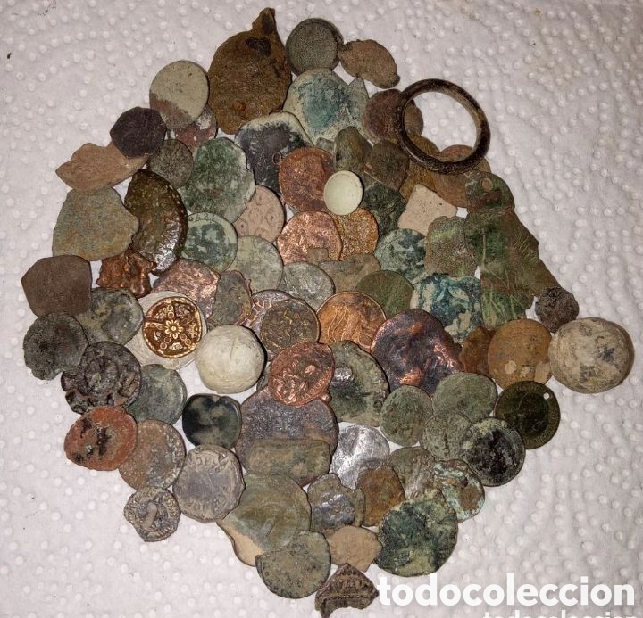 Monedas de Espa&ntilde;a: LOTE DE 79 MONEDAS ANTIGUAS - Foto 1