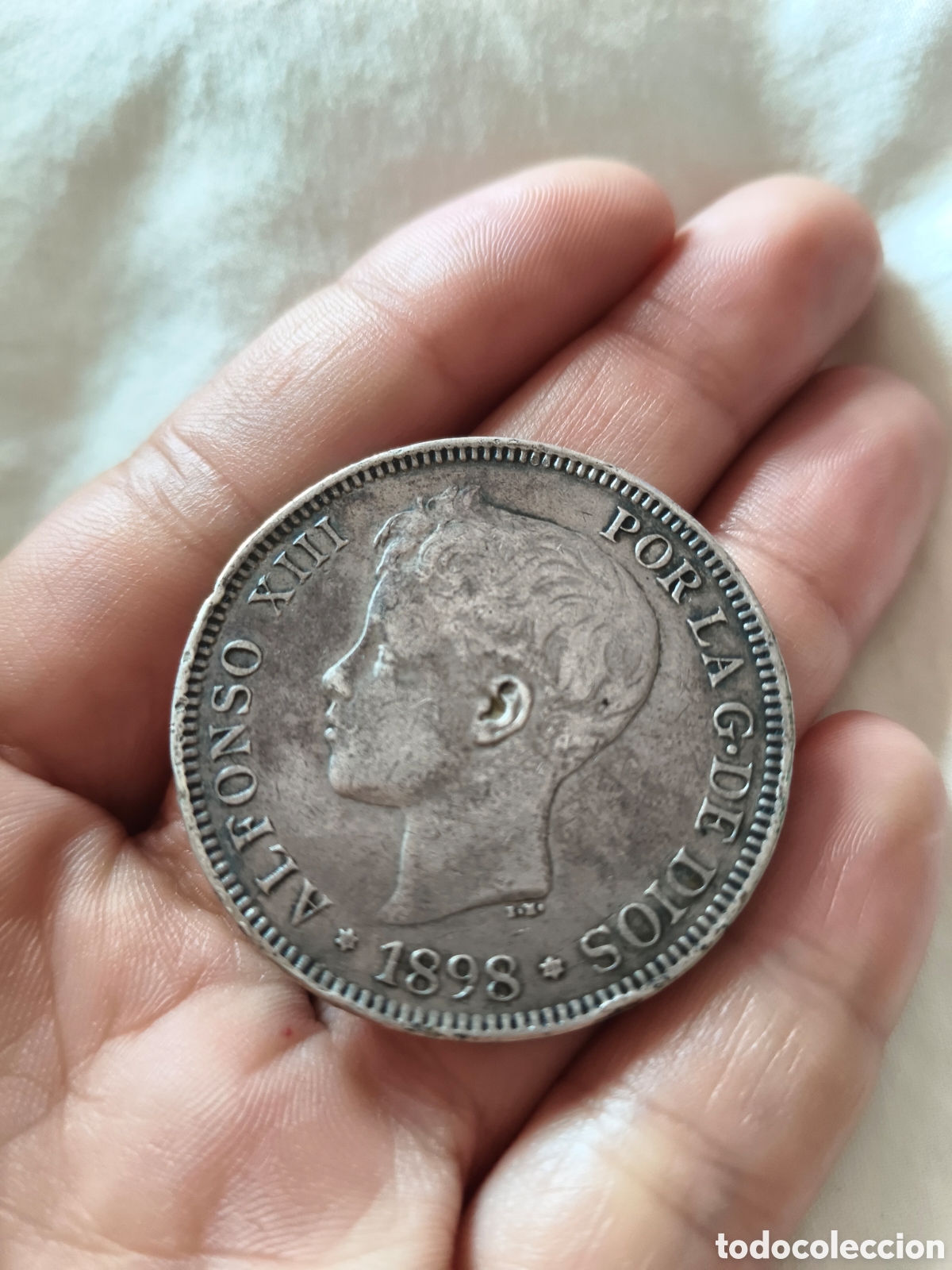 Monedas de Espa&ntilde;a: Moneda 2 Pesetas Plata Alfonso XII 1882