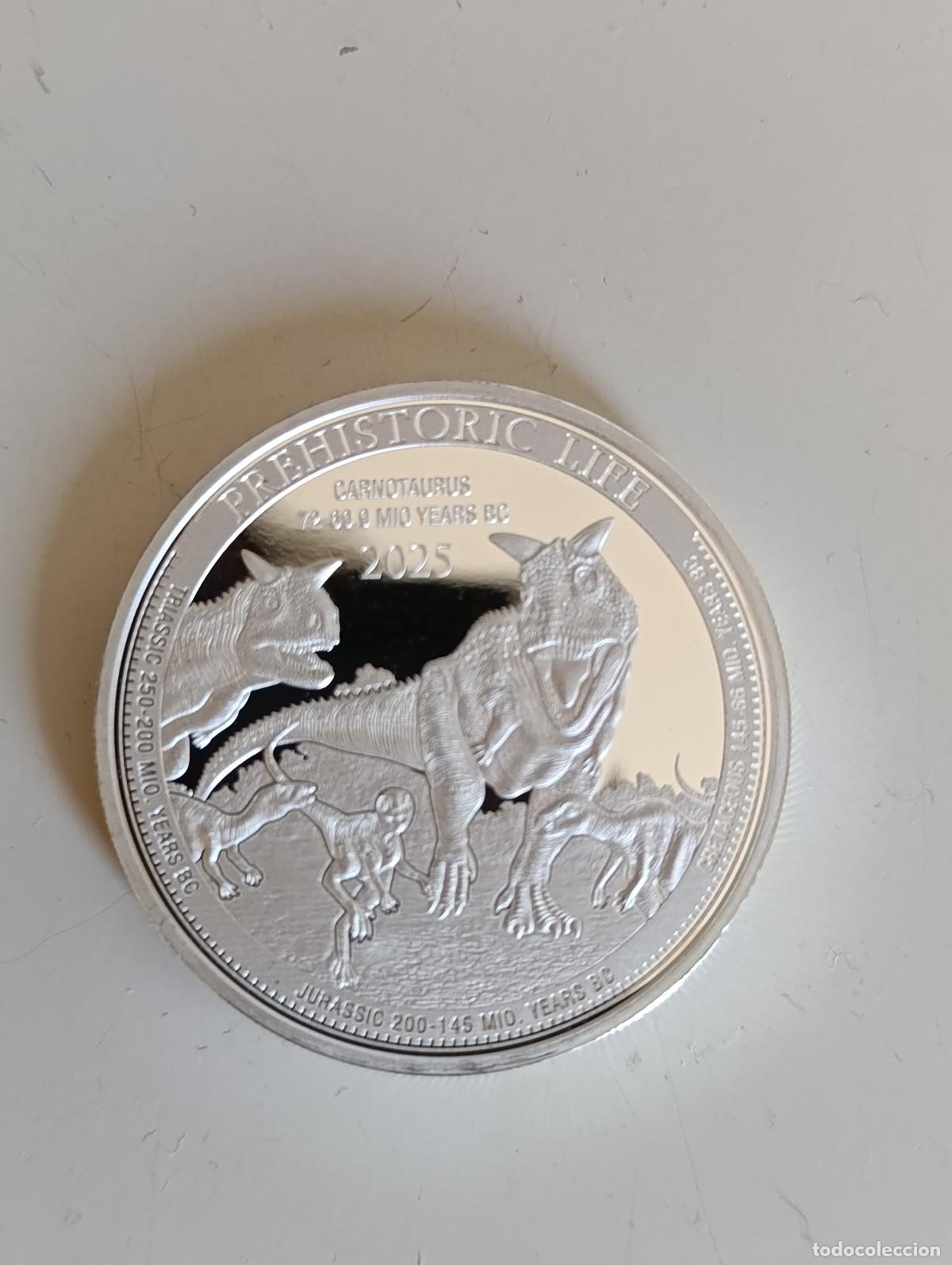 Coins of Spain: LOTE IV, 1 Troy Ounce - Plata .999 - Dinosaure 2026 - 31,1 gram - fine silver