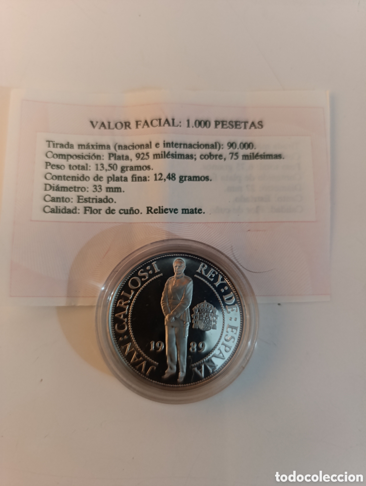 Monedas de Espa&ntilde;a: LOTE 5, 2 MONEDAS DE PLATA 925 V CENTENARIO FNMT