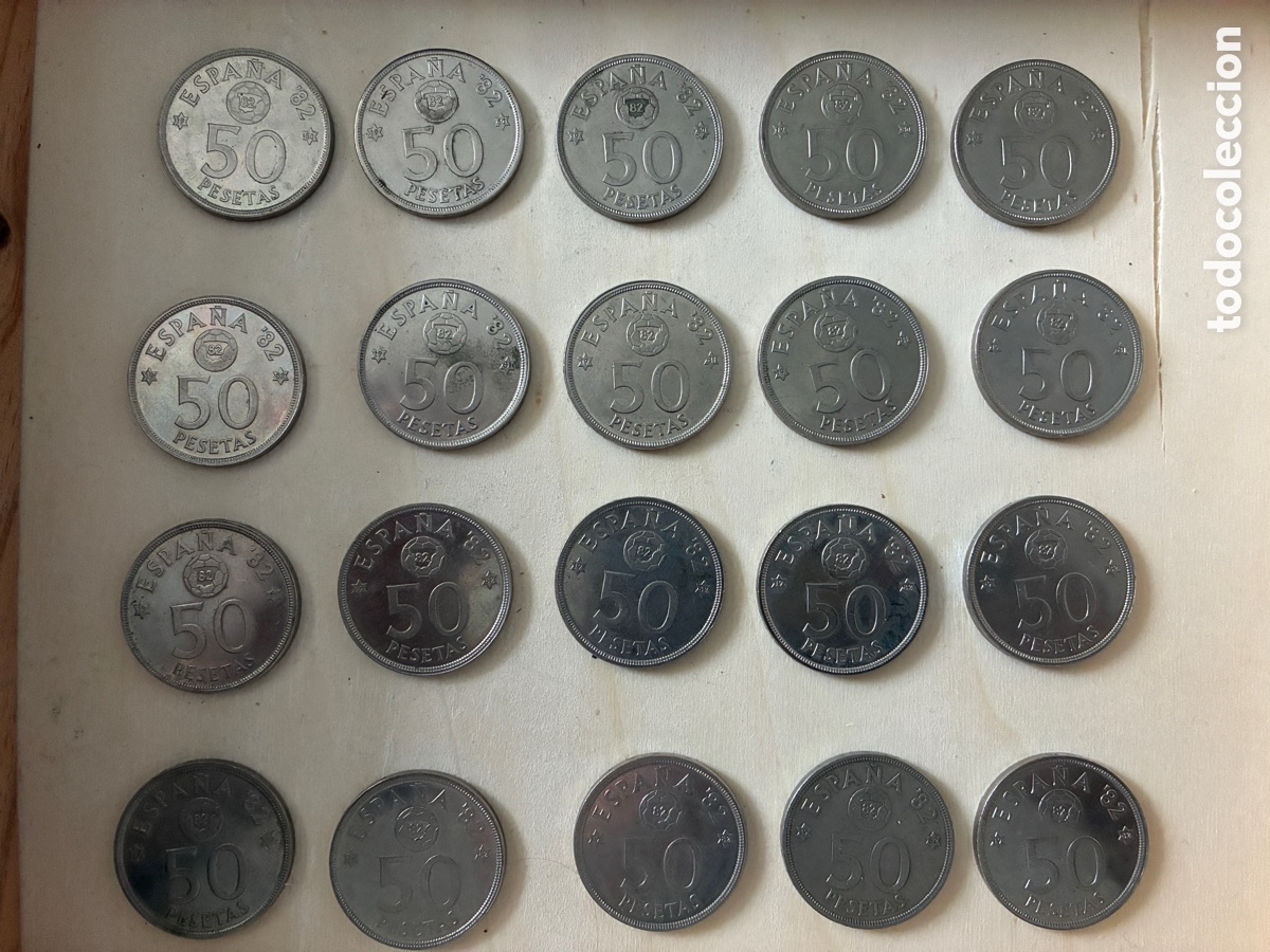Monedas de Espa&ntilde;a: 50 Pesetas conmemorativa del Mundial de F&uacute;tbol Espa&ntilde;a 82