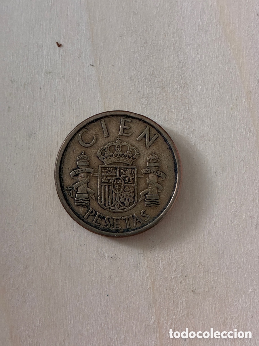 Monedas de Espa&ntilde;a: Moneda de Cien pesetas 1984 - Foto 2