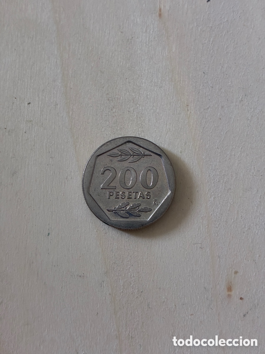 Monedas de Espa&ntilde;a: 200 pesetas del 1986 - Foto 2
