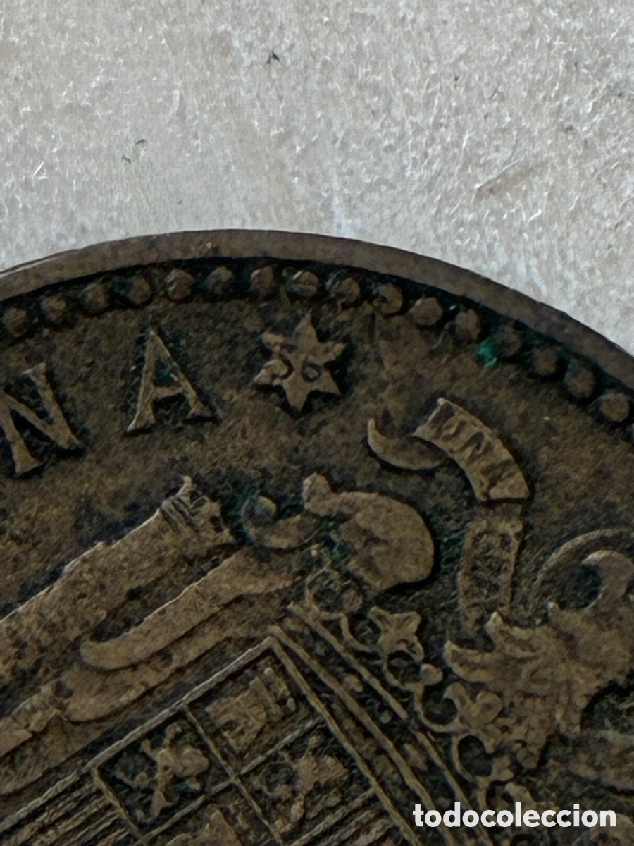 Monedas de Espa&ntilde;a: 1 peseta de 1953 estrella 56