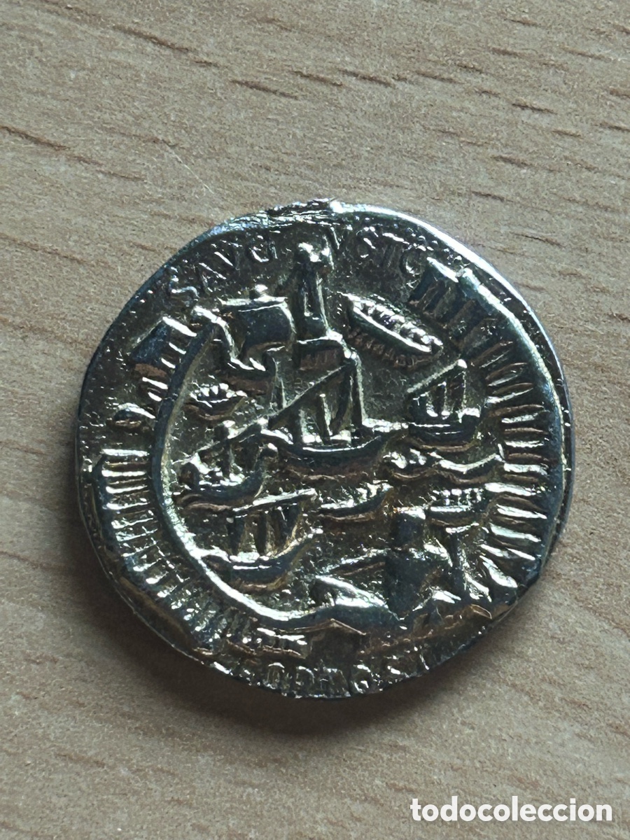 Monedas de Espa&ntilde;a: NN-58 Moneda antigua estilo romano - Foto 2