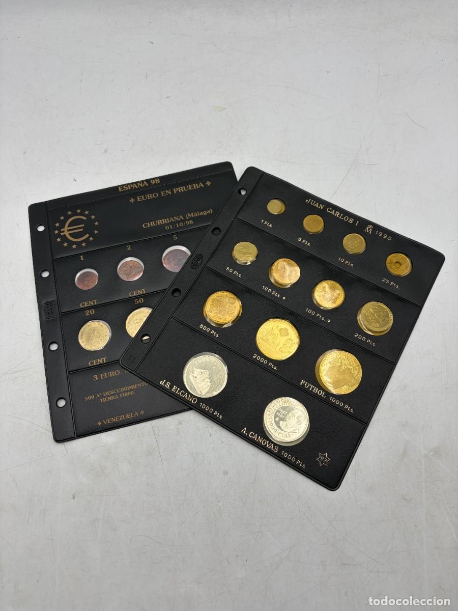 Moedas de Espanha: ESPA&Ntilde;A. A&Ntilde;O 1998 S/C. EL CANO. CASANOVAS. DESCUBRIMIENTO. FUTBOL. FELIPE II. EUROS EN PRUEBA. VER