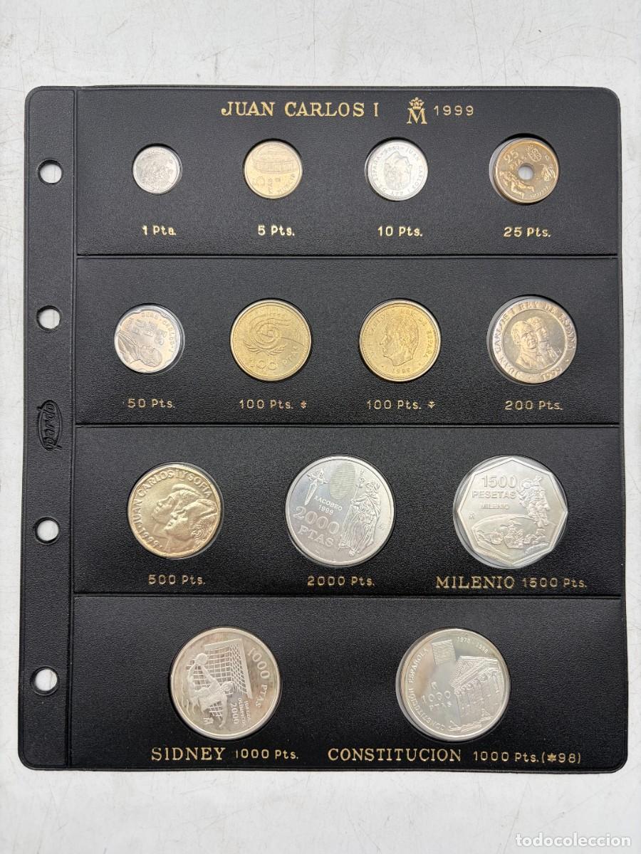 Moedas de Espanha: ESPA&Ntilde;A. A&Ntilde;O 1999. S/C. CARLOS I. XACOBEO. MILENIO. JUEGOS OLIMPICOS SIDNEY. CONSTITUCION.VER FOTOS