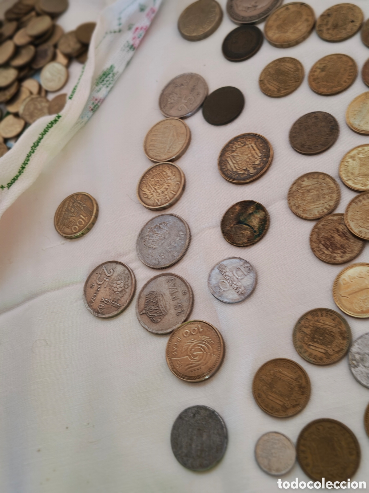 Monedas de Espa&ntilde;a: GRAN LOTE MONEDAS ANTIGUAS - Foto 5