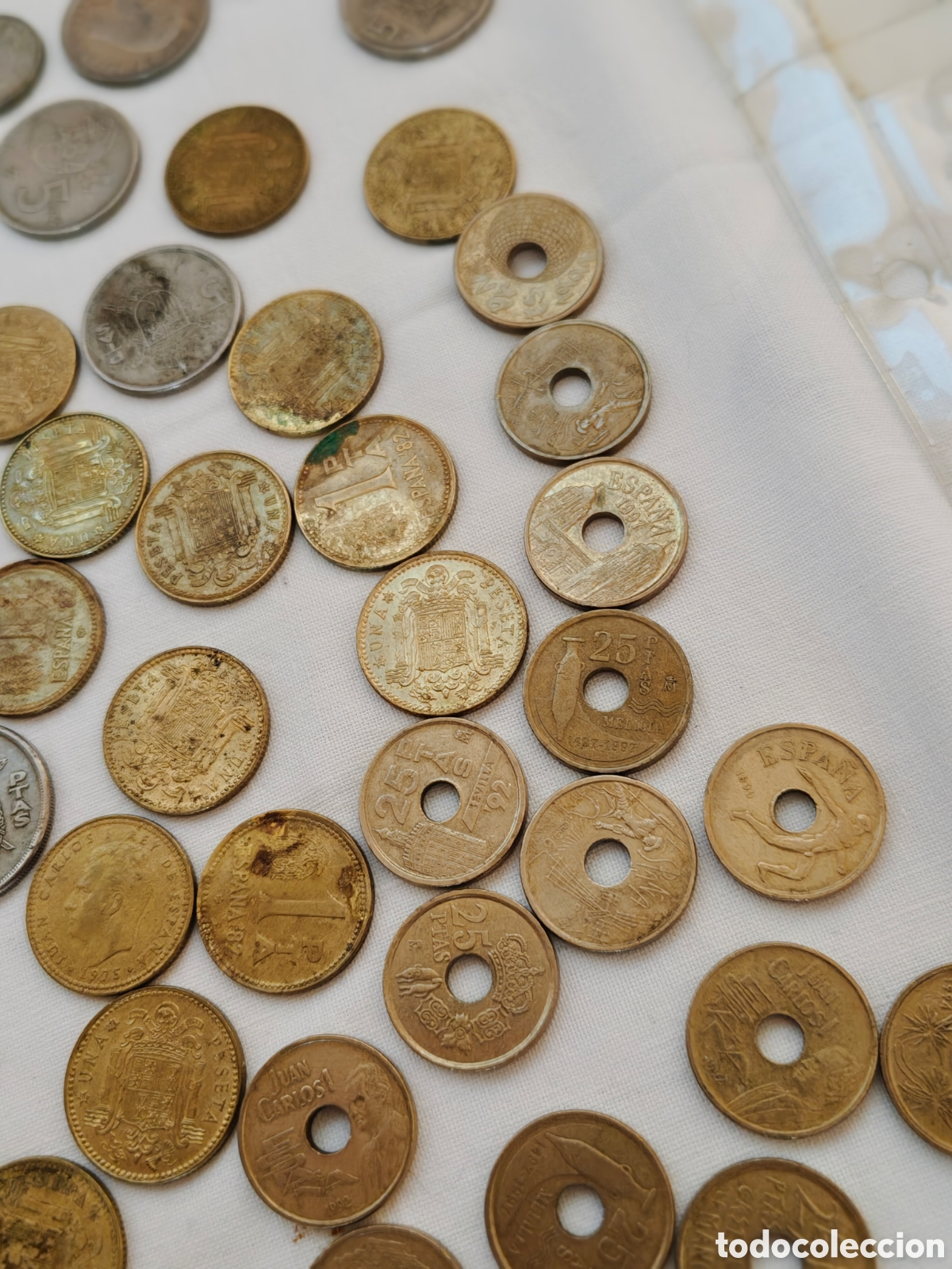 Monedas de Espa&ntilde;a: GRAN LOTE MONEDAS ANTIGUAS - Foto 6