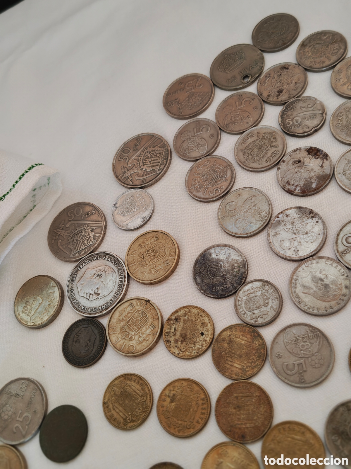 Monedas de Espa&ntilde;a: GRAN LOTE MONEDAS ANTIGUAS - Foto 7