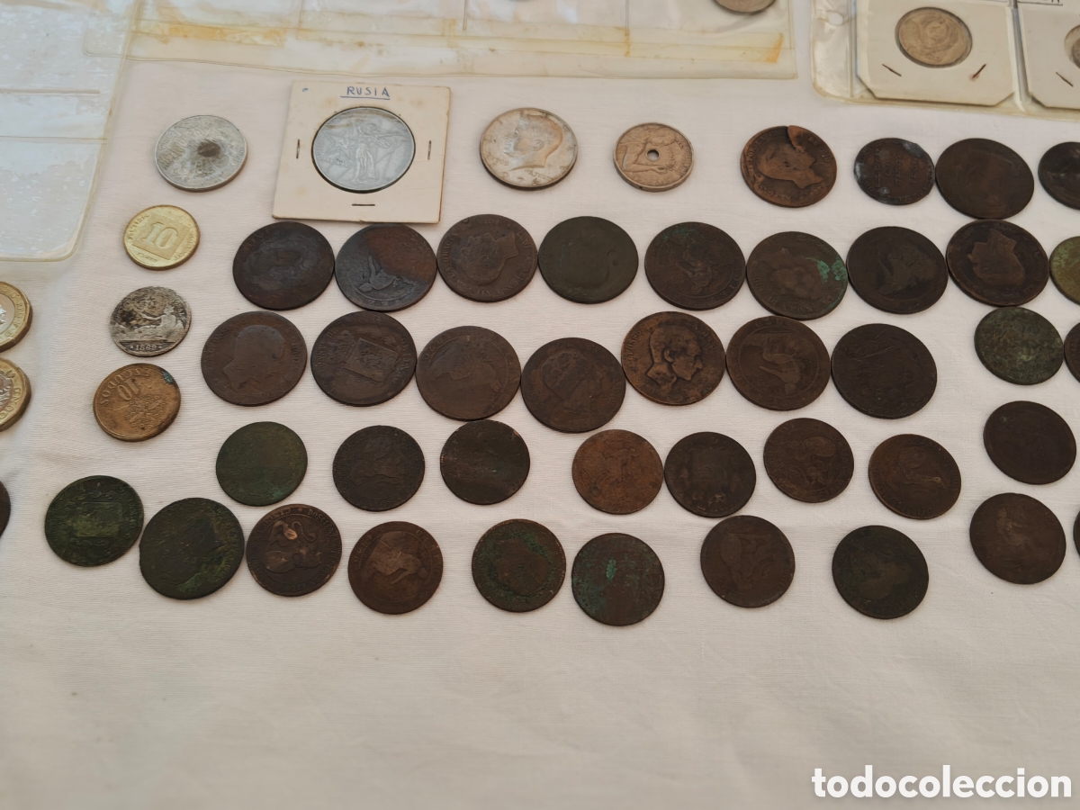Monedas de Espa&ntilde;a: GRAN LOTE MONEDAS ANTIGUAS - Foto 8