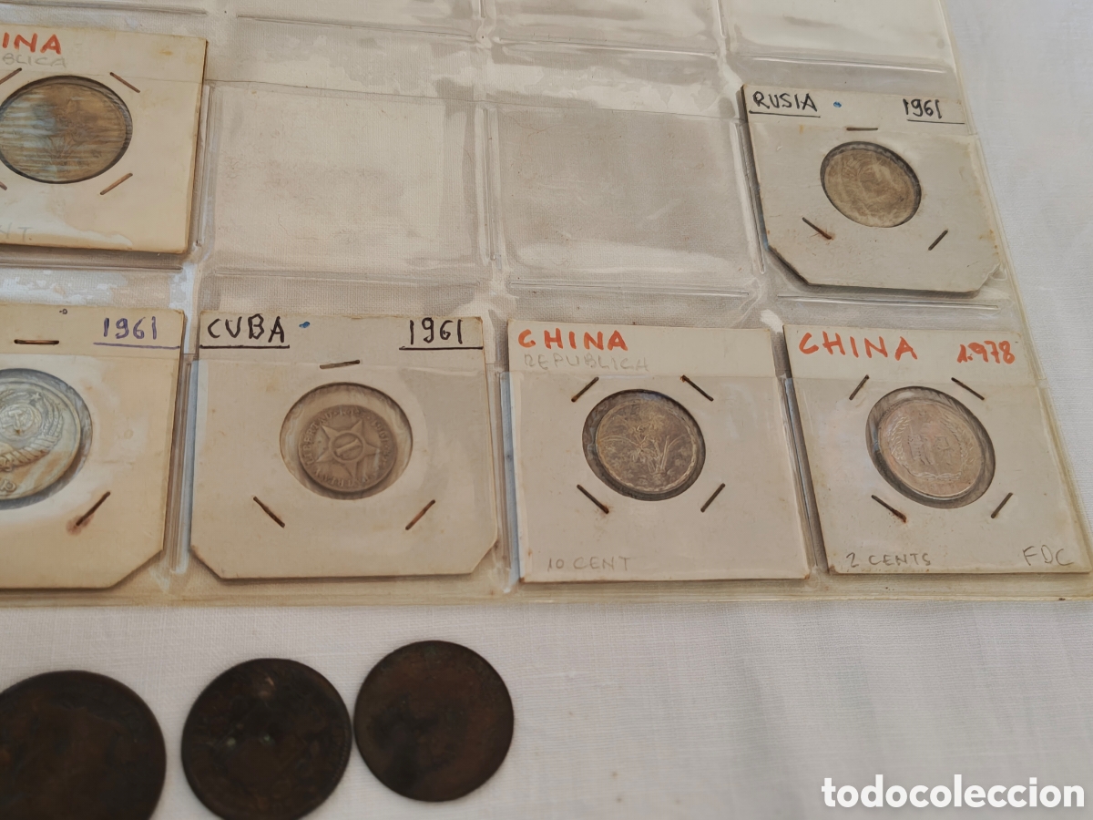 Monedas de Espa&ntilde;a: GRAN LOTE MONEDAS ANTIGUAS - Foto 3