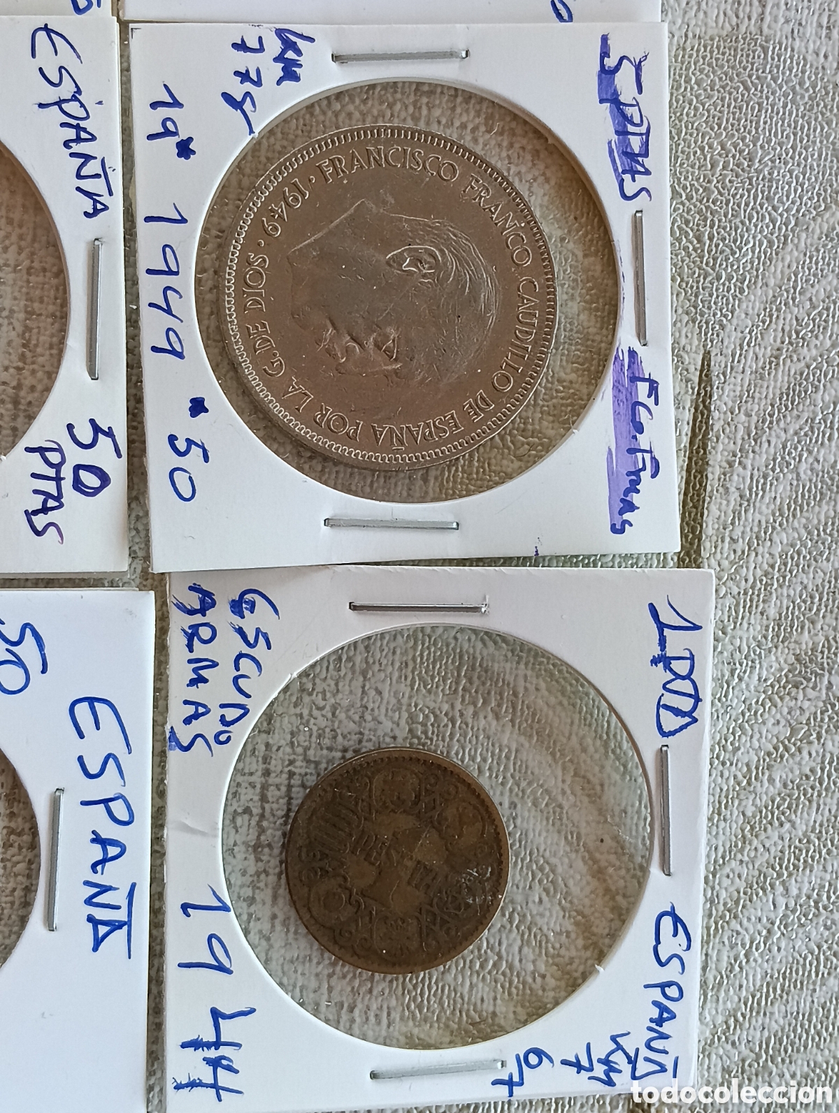 Monedas de Espa&ntilde;a: Lote 6 monedas espa&ntilde;olas surtidas - Foto 7