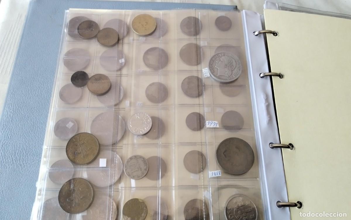 Monedas de Espa&ntilde;a: ALBUM DE MONEDAS CON APROX. MONEDAS VARIADAS , VER COMPOSICION - Foto 5
