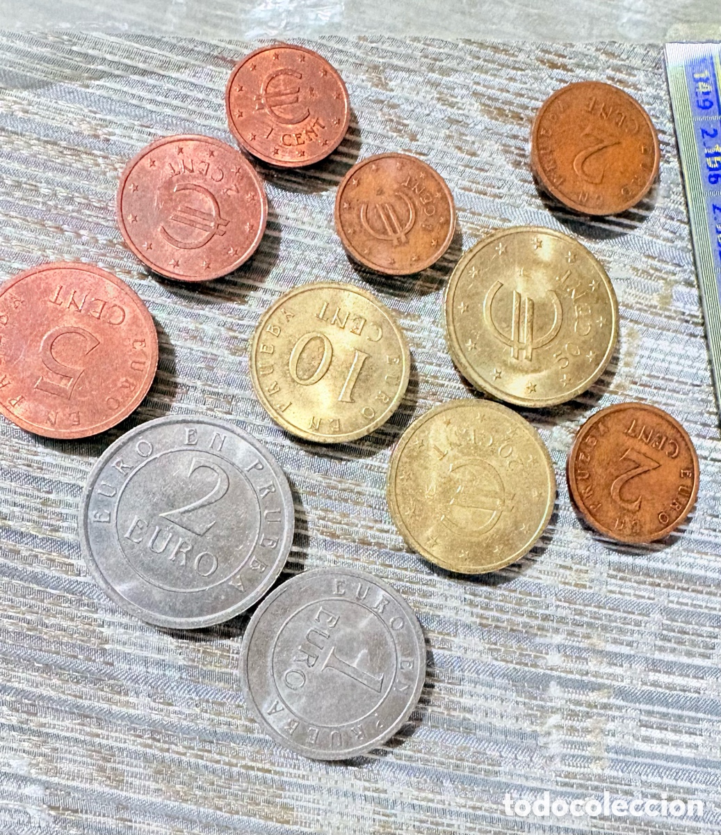 Monedas de Espa&ntilde;a: Monedas euro de prueba y conversor - Foto 3