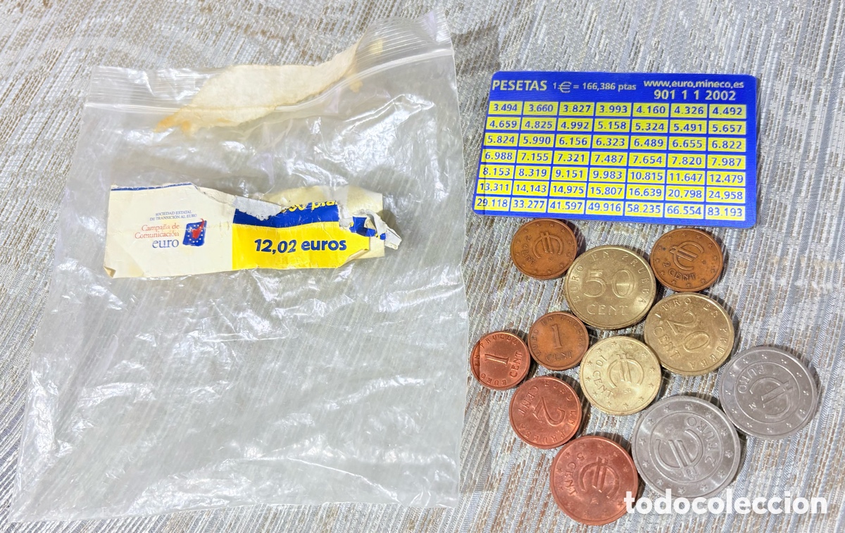 Monedas de Espa&ntilde;a: Monedas euro de prueba y conversor - Foto 1
