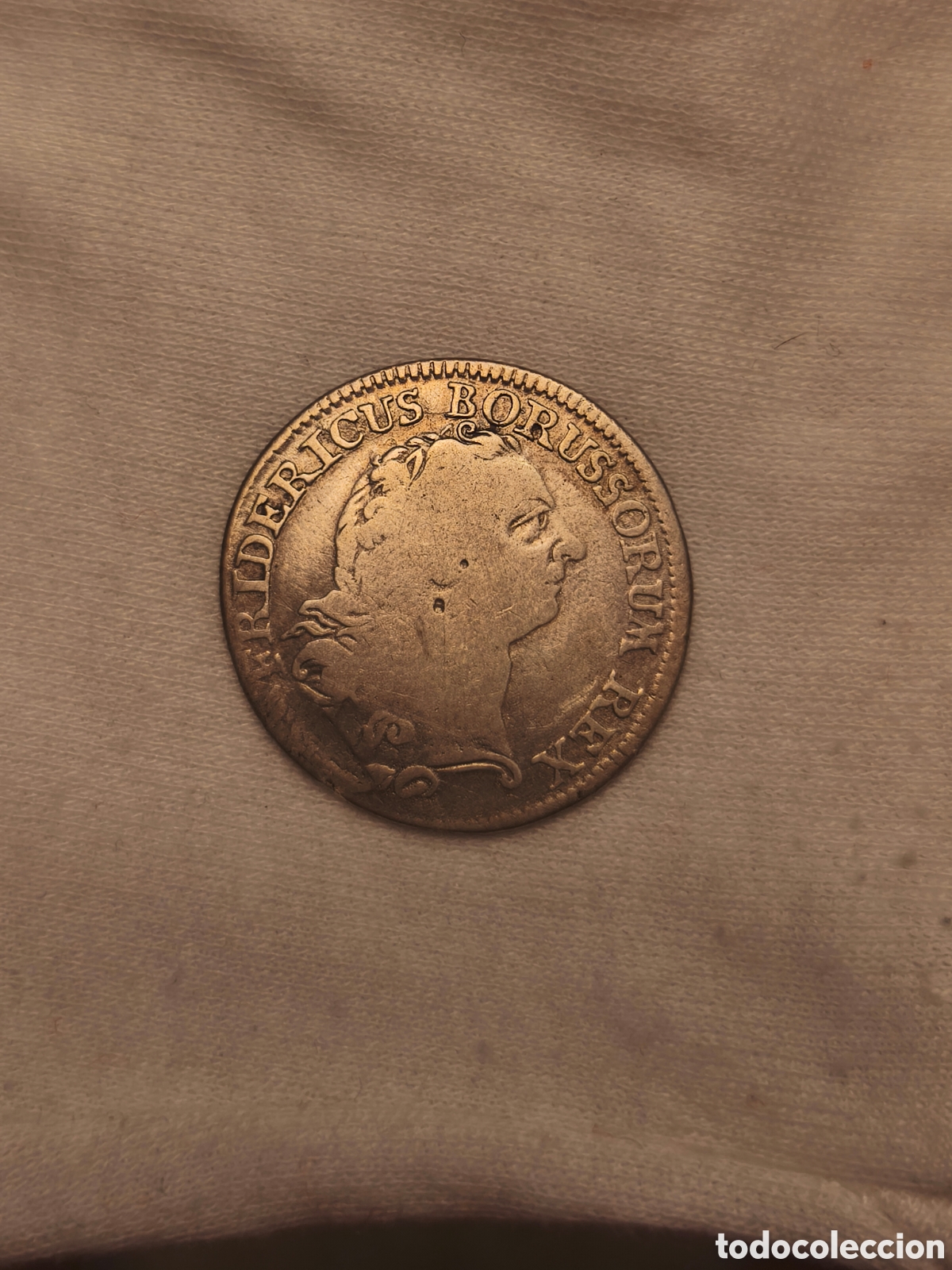 Monedas de Espa&ntilde;a: 1769 B Prusia 1/3 Reichsthaler Plata Federico II El Grande Moneda Antigua Alemania