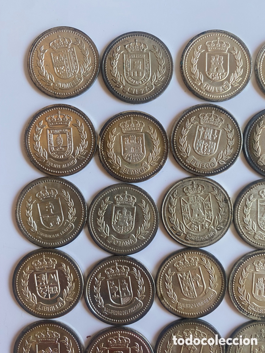 Monedas de Espa&ntilde;a: Monedas plata R. Murcia 1994 - Foto 2