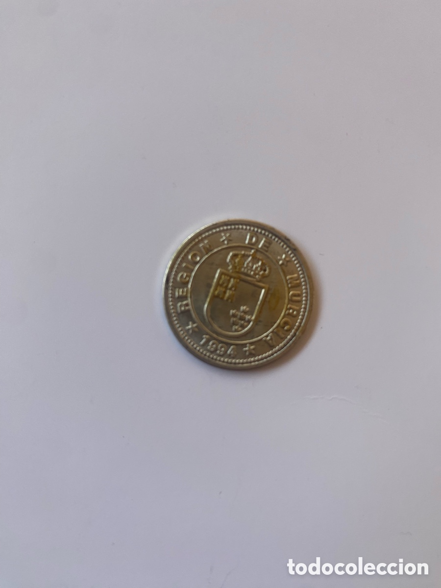 Monedas de Espa&ntilde;a: Monedas plata R. Murcia 1994 - Foto 6