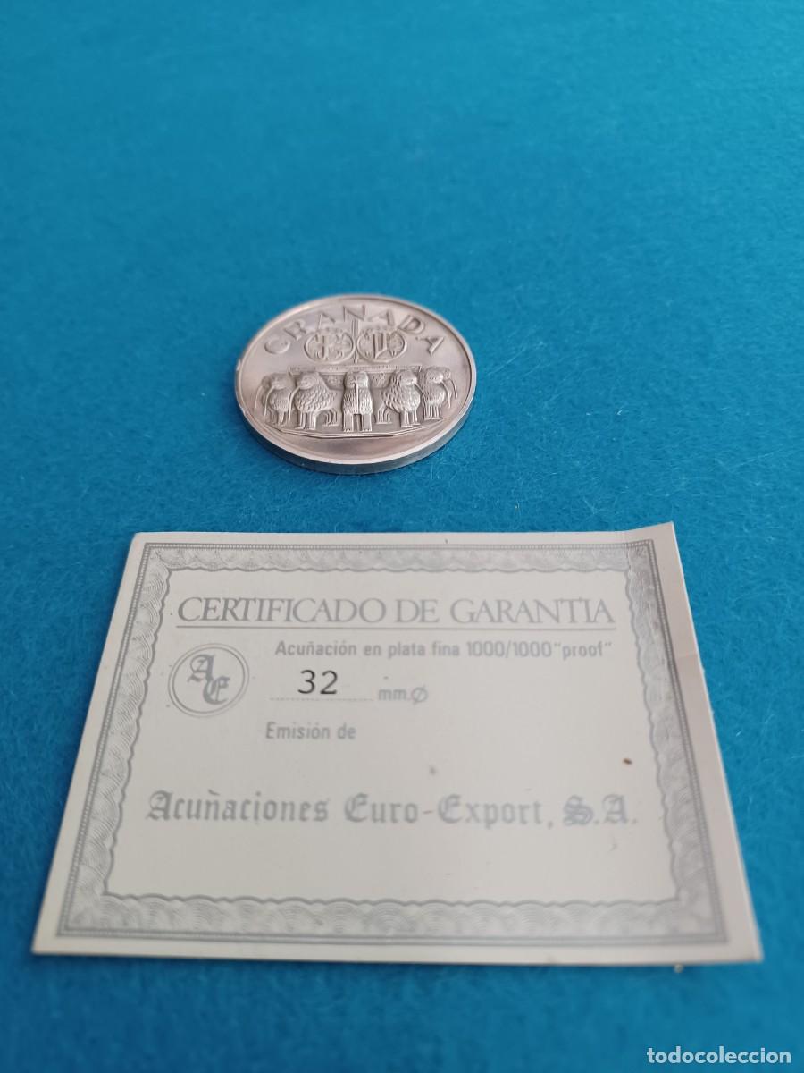 Monedas de Espa&ntilde;a: Moneda plata conmemorativa de Granada - Foto 2