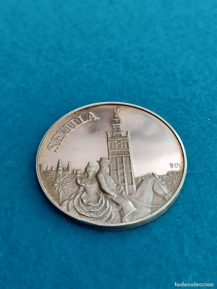 Monedas de Espa&ntilde;a: Moneda plata conmemorativa de Sevilla