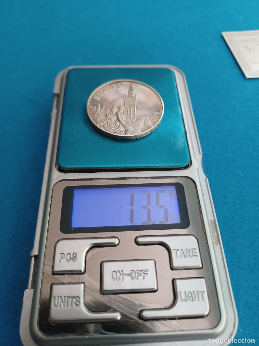 Monedas de Espa&ntilde;a: Moneda plata conmemorativa de Sevilla - Foto 3